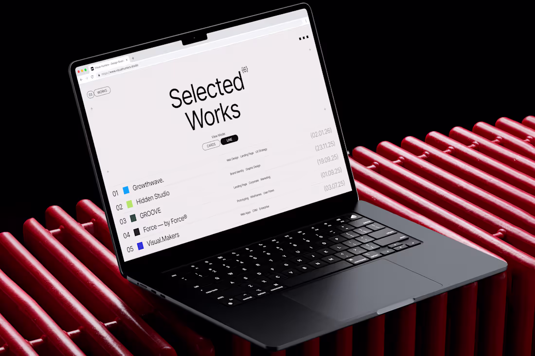 Cover image for Selected Works Page
A portfolio page