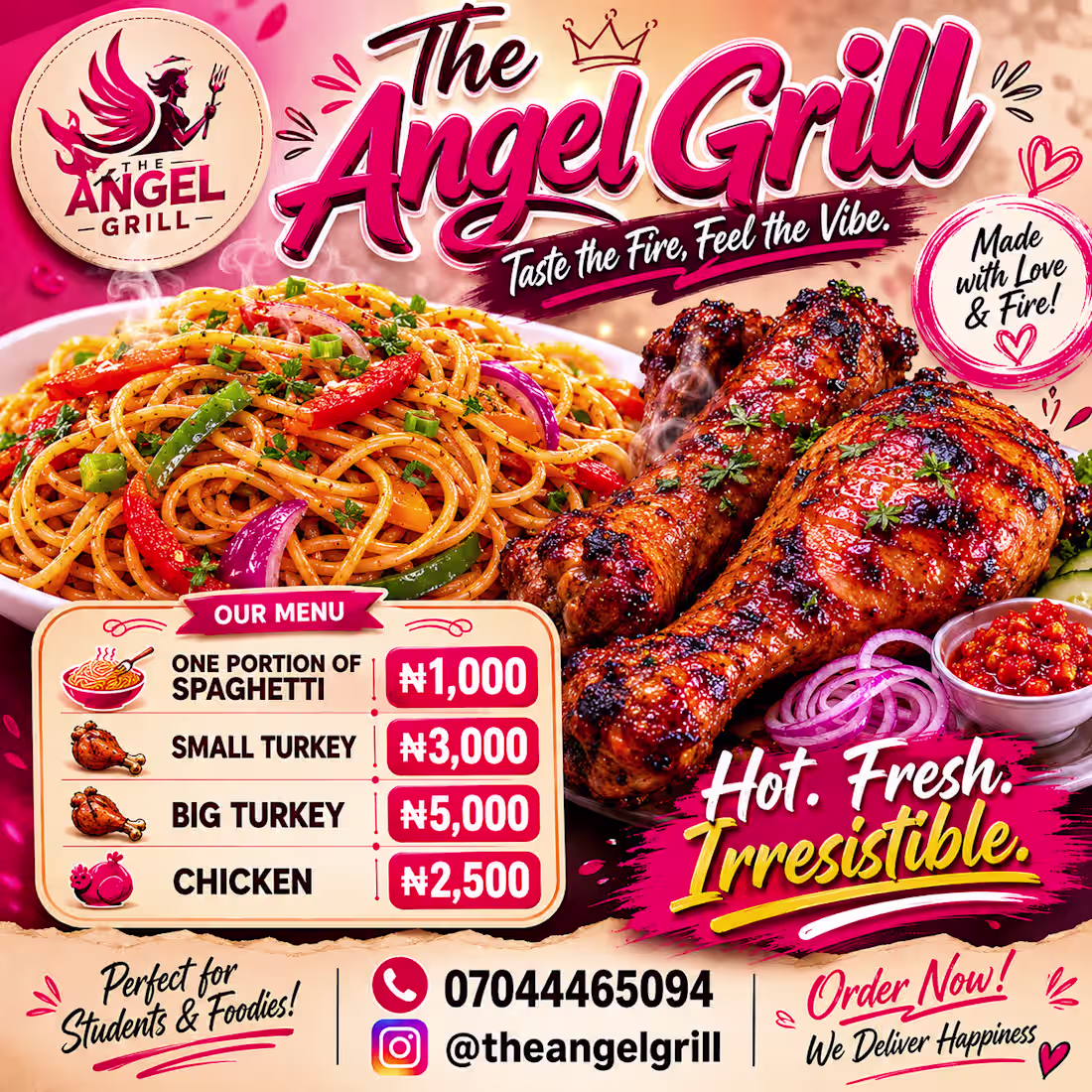 Cover image for Sample AI flyer for a