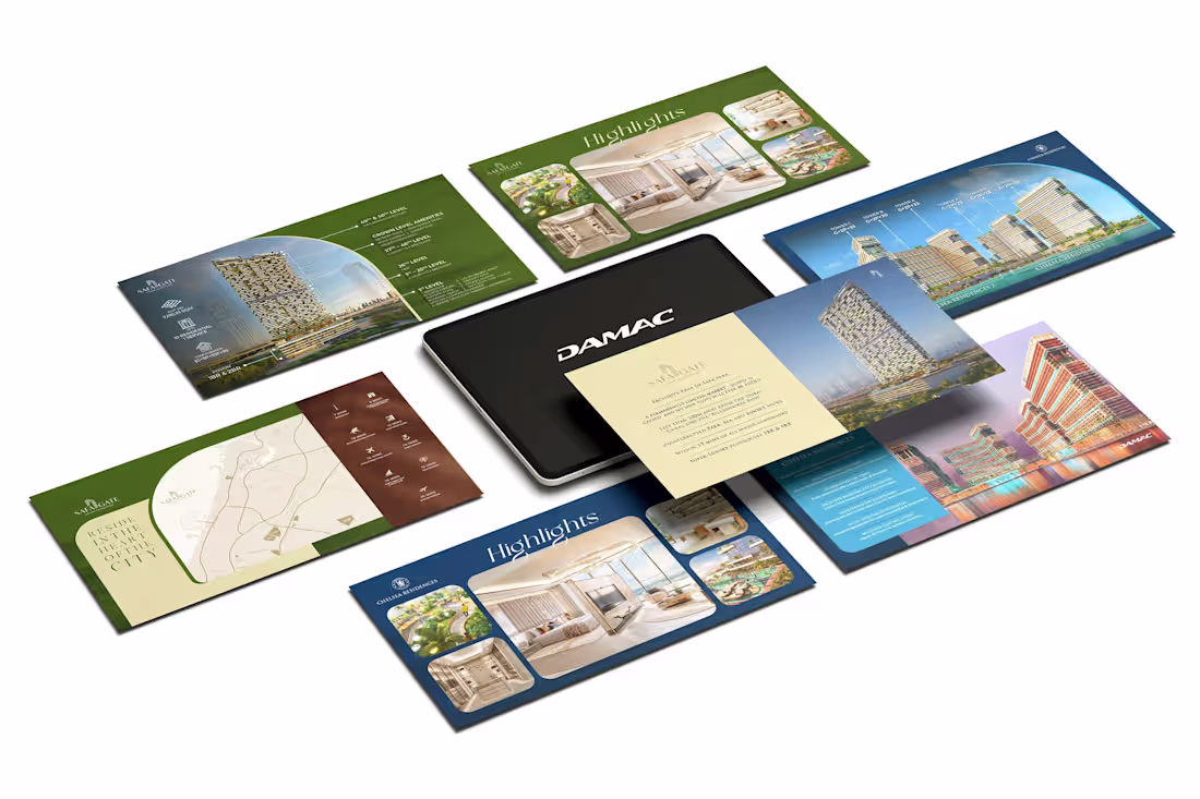 Cover image for Designed Presentation for Well known real estate firm of UAE.