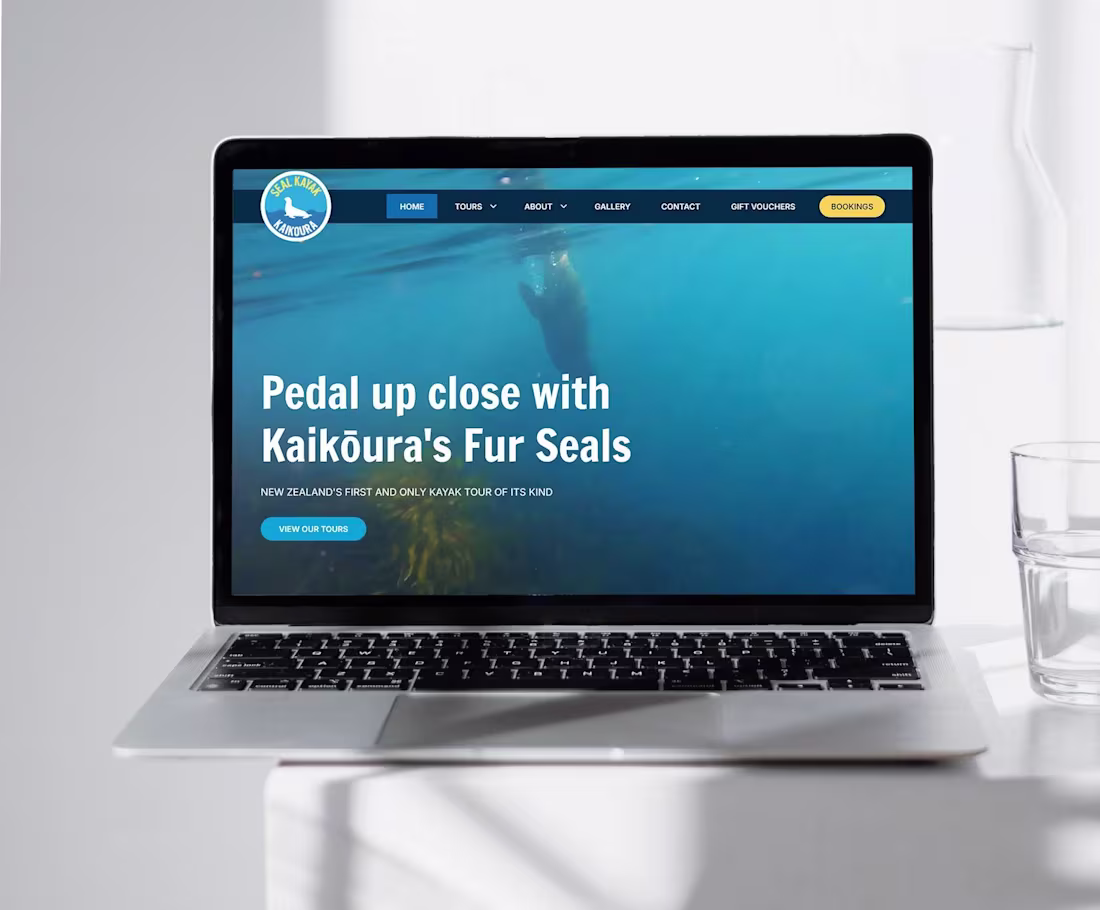 Cover image for Seal Kayak Kaikōura