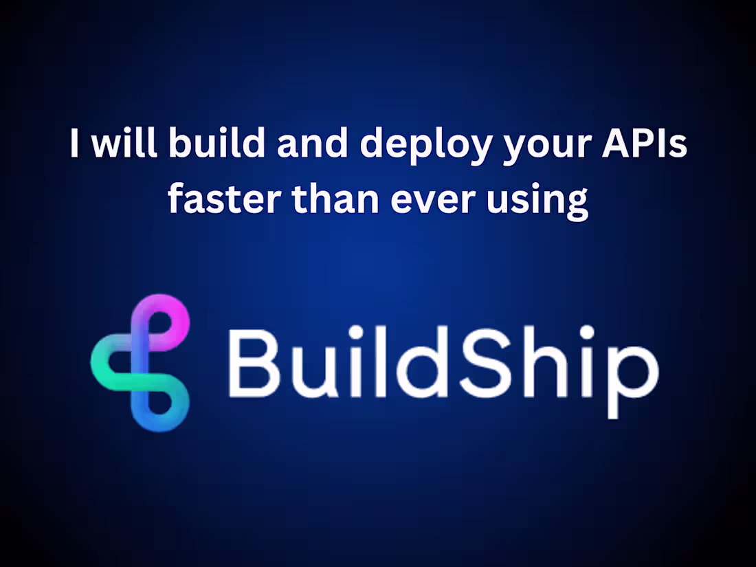 Cover image for I will build and deploy your APIs faster using BuildShip