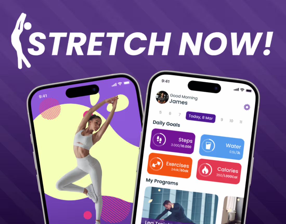 Cover image for Stretch Now! Ui/Ux Design