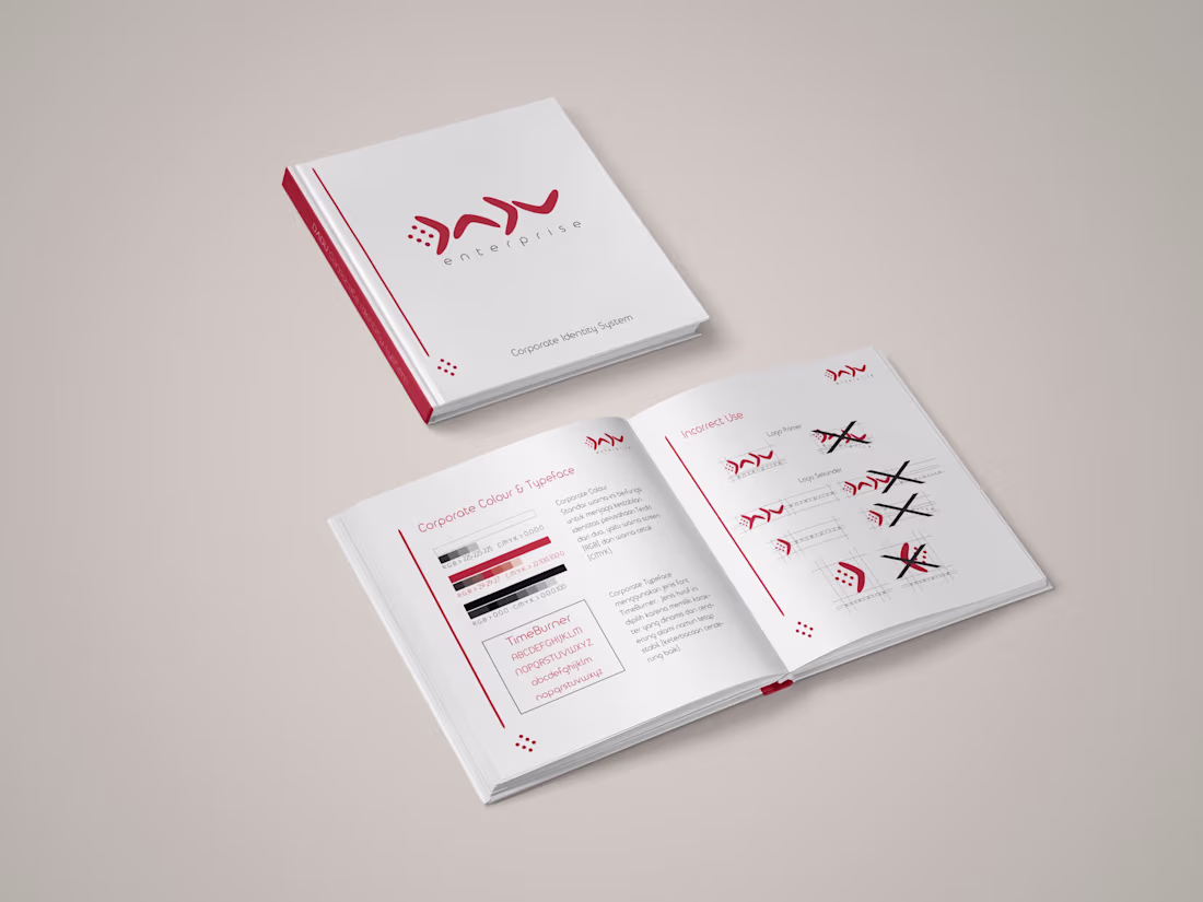 Cover image for A complete visual rulebook ensuring brand consistency across...