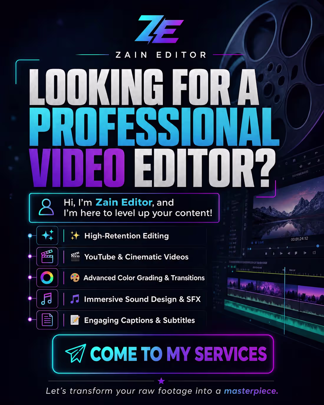 Cover image for Video Editing