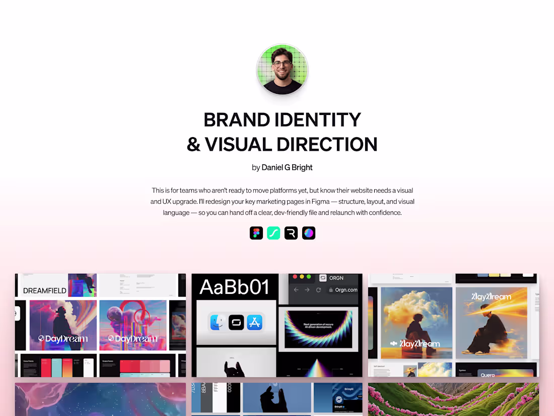 Cover image for Brand Identity — Logo, Type, Color, Guidelines
