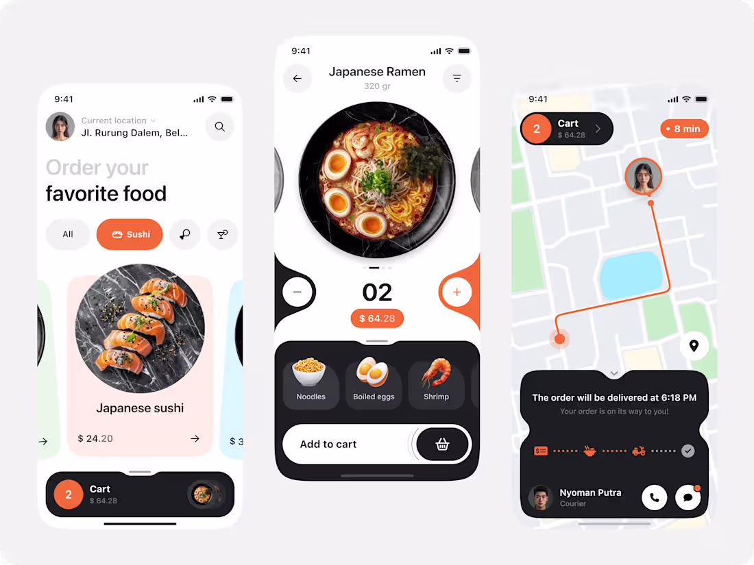 Cover image for Food Delivery - Mobile App