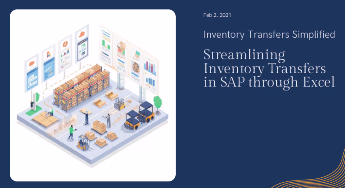 Cover image for “Warehouse Transfer Automation Tool (SAP