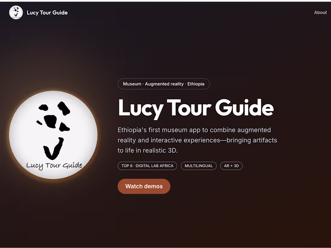 Cover image for Lucy Tour Guide is Ethiopia's