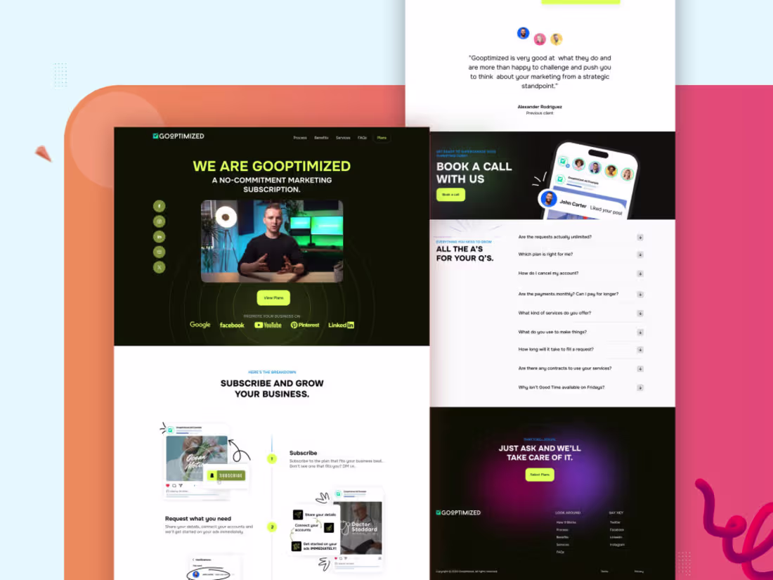 Cover image for This website was created for
