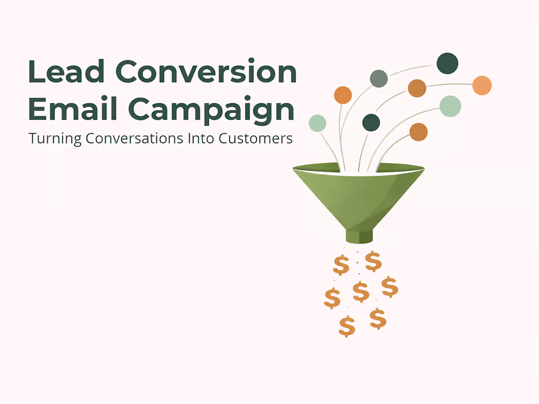 Cover image for Lead Follow-Up Email Campaign Increasing Conversions