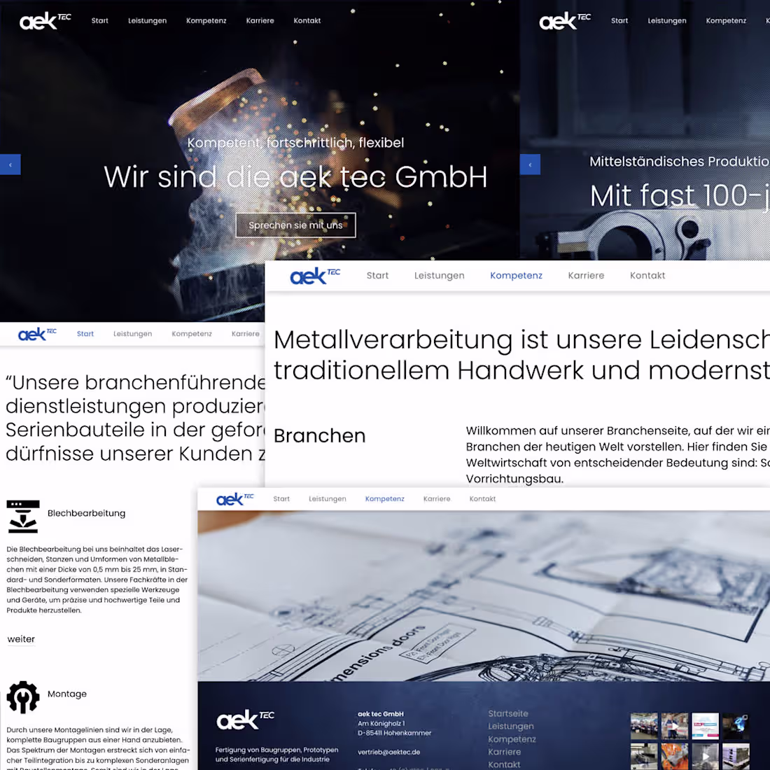 Cover image for aek Tec / Wordpress Website