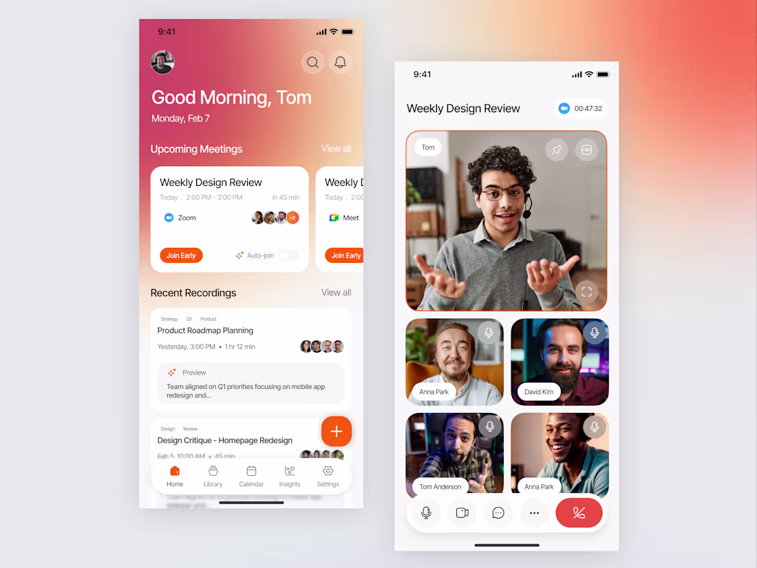 Cover image for AI Agent; Meeting Transcription App