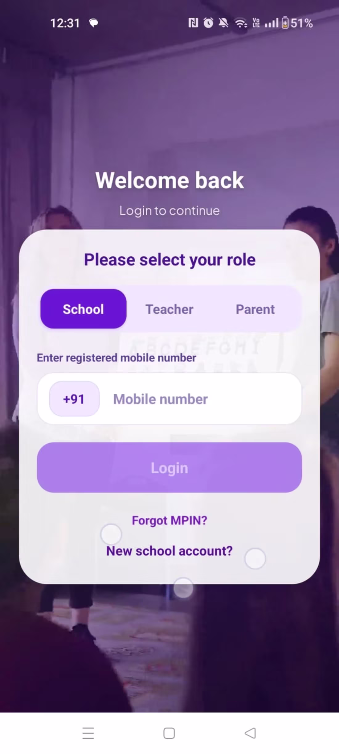Cover image for School ERP Mobile Application
Overview
I developed
