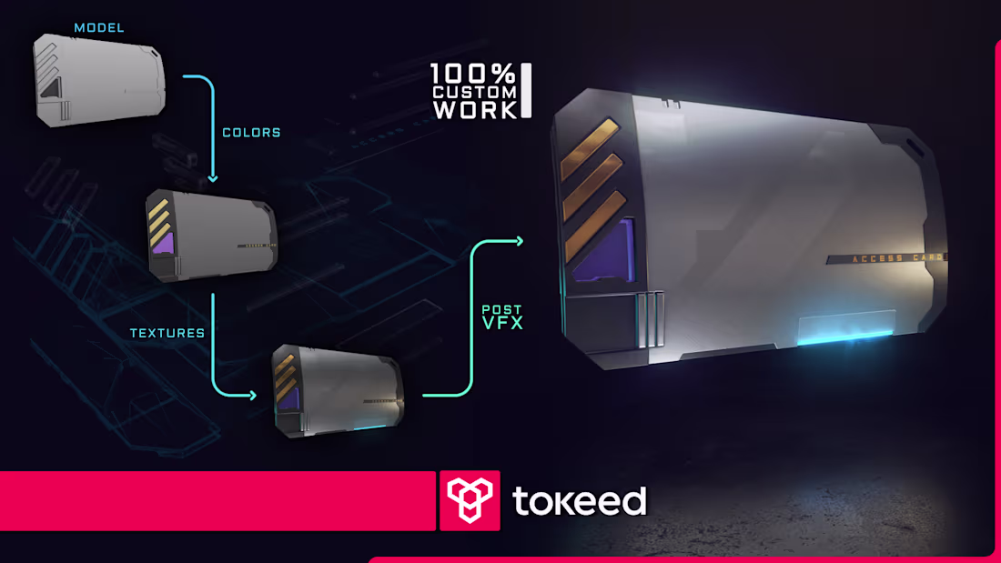 Cover image for Tokeed — 3D Digital Collectible Design