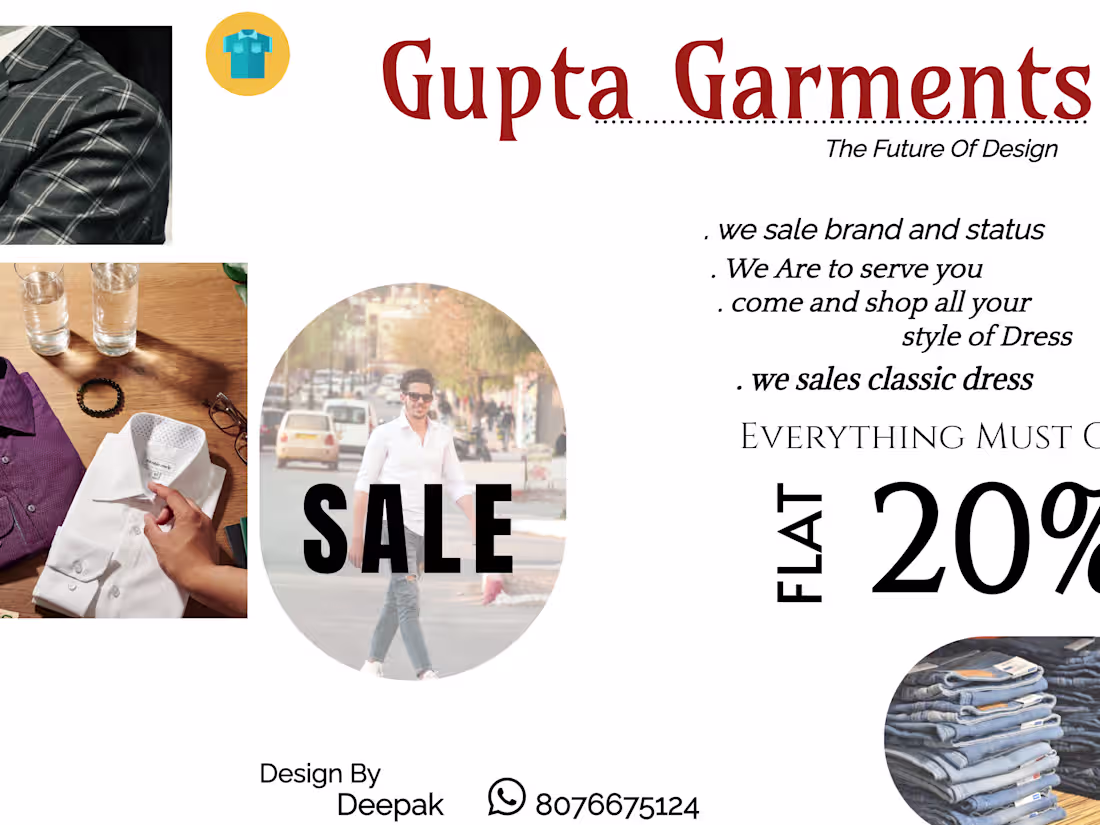 Cover image for Gupta garmments