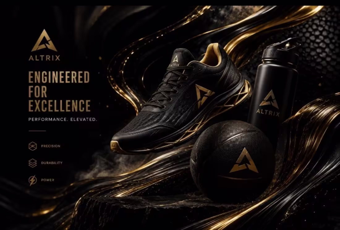 Cover image for Altrix Sports Brand Identity