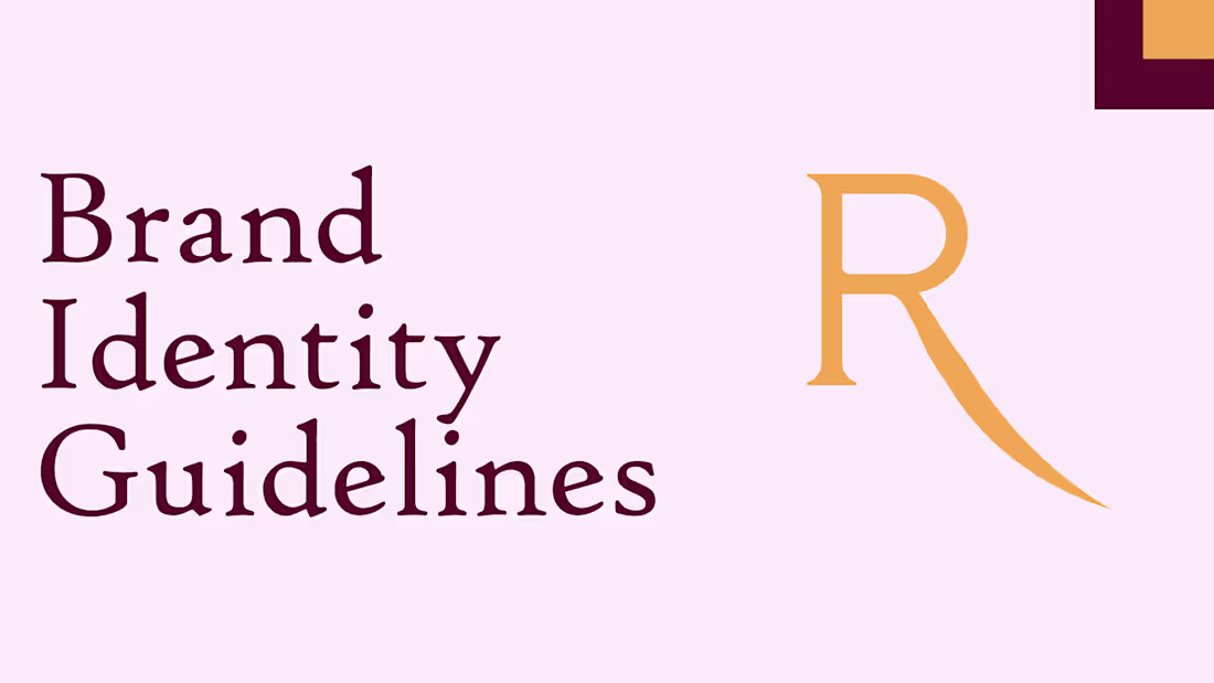 Cover image for Brand Identity Guidelines for Rixel Apparel