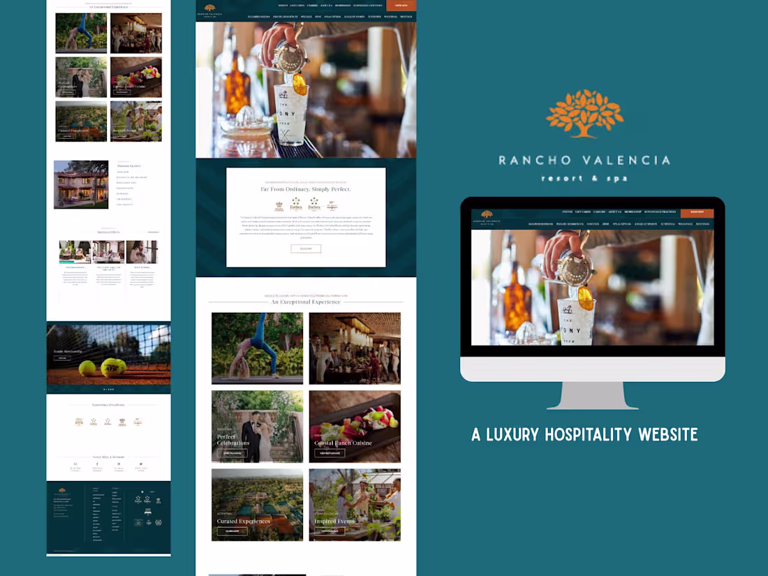 Cover image for Luxury Hospitality Wordpress Website