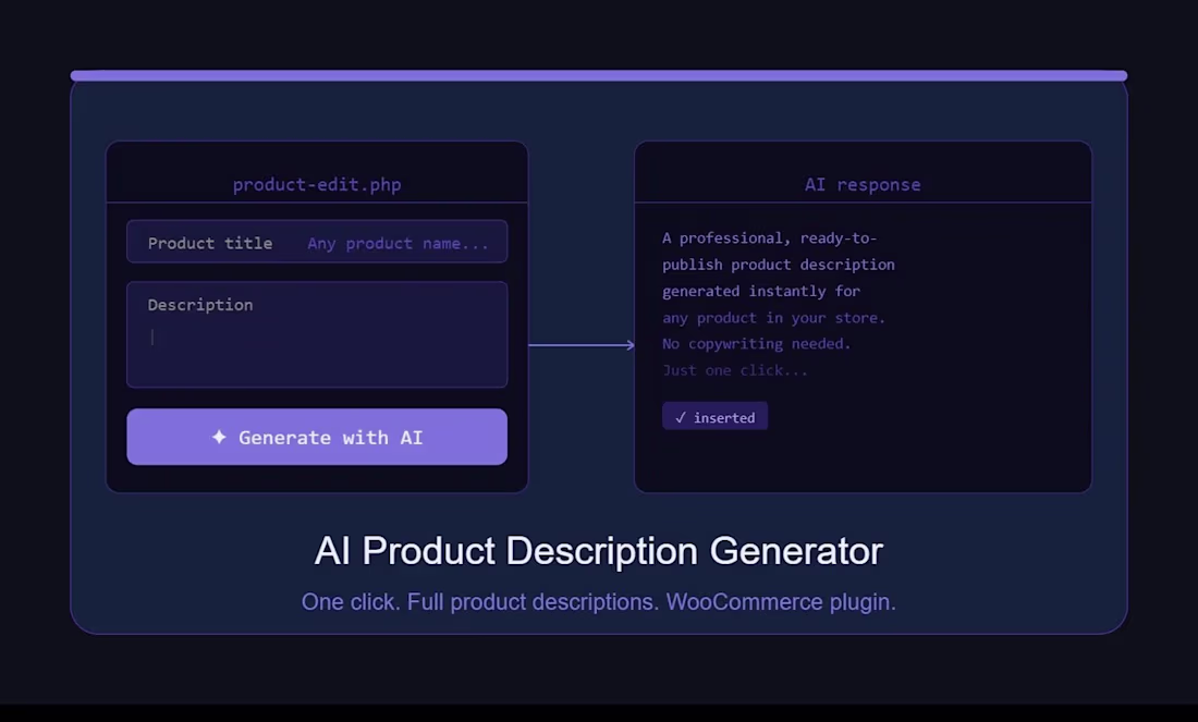 Cover image for ai product description generator 