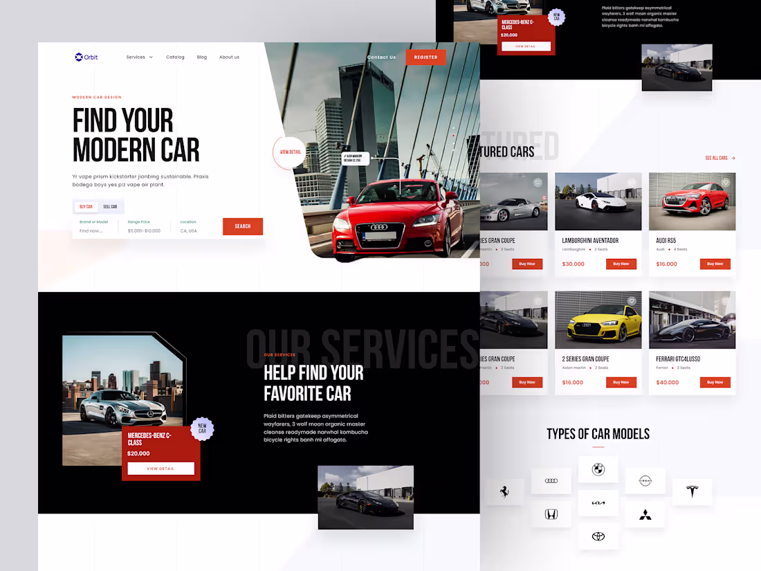 Cover image for I will design a landing or homepage in figma