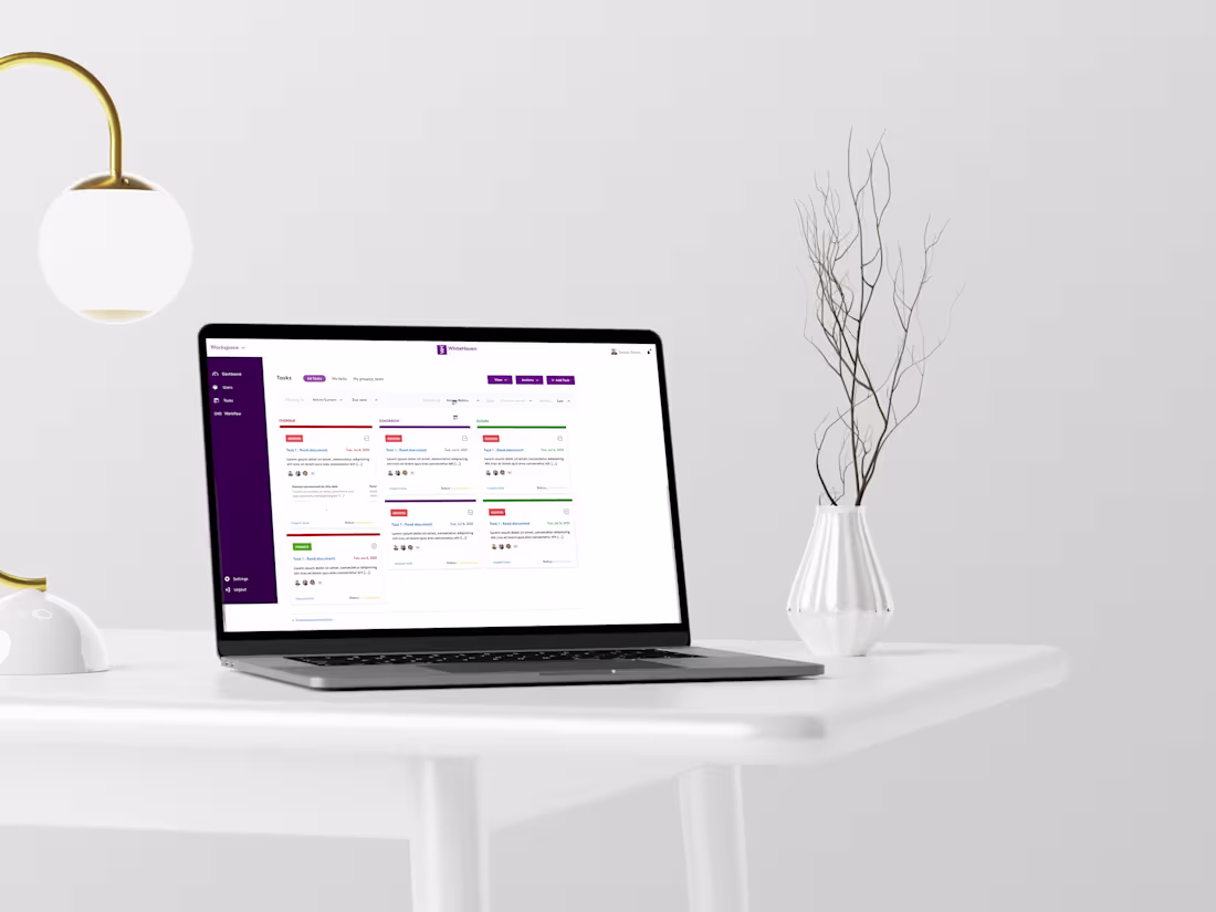 Cover image for UI/UX Design CRM WhiteHaven