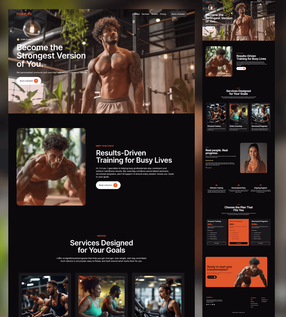 Cover image for  Landing Page Design & Framer Development