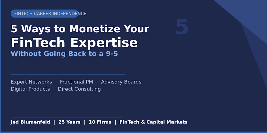 Cover image for 5 Ways to Monetize Your