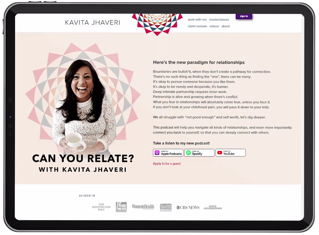 Cover image for Kavita Jhaveri - Redesign of