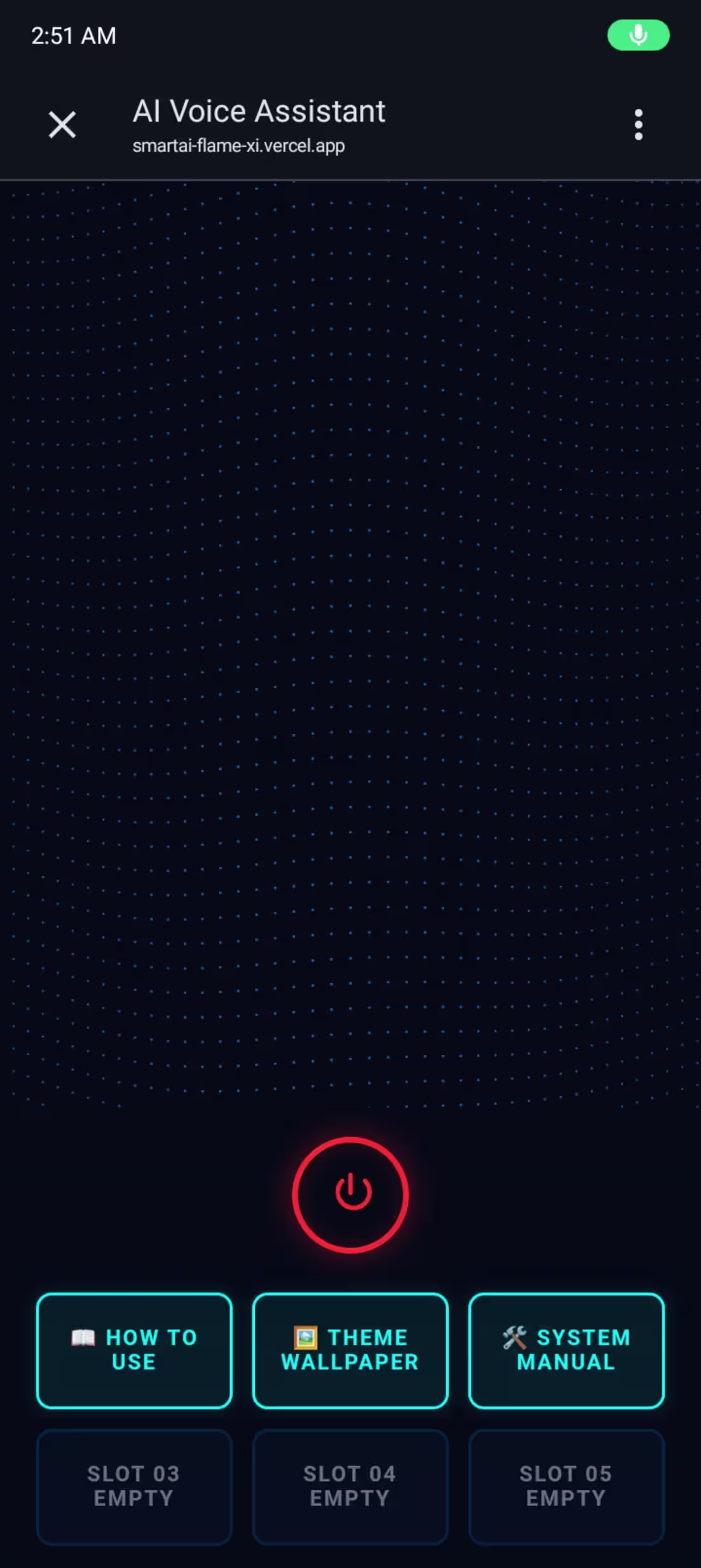 Cover image for Interactive AI Voice Assistant Web