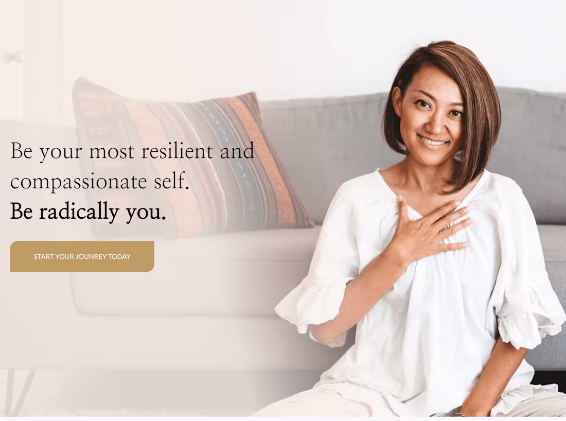 Cover image for Be Radically You - Website Copy