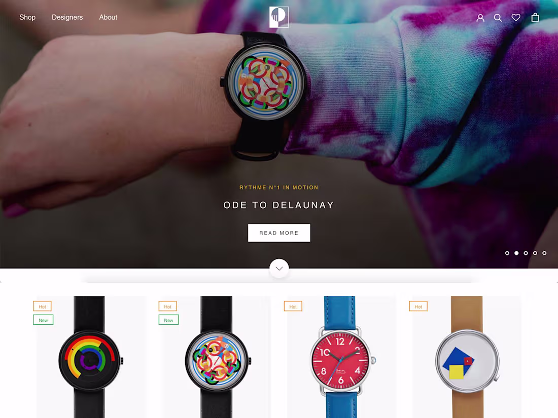 Cover image for ProjectsWatches | Shopify E-commerce Revamp