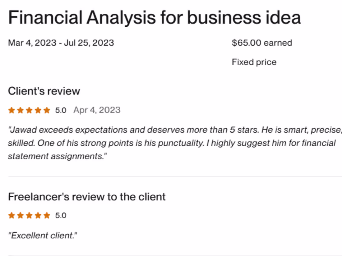 Cover image for Financial Analysis