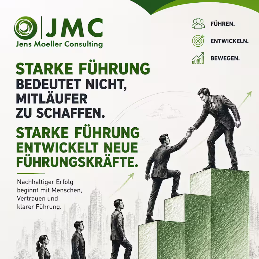 Cover image for For JMC Consulting, I create