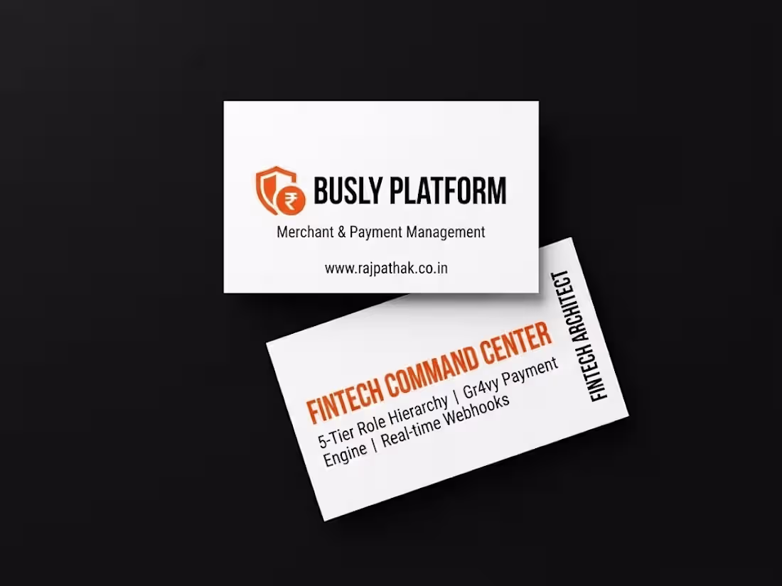 Cover image for Busly – Multi-Role CRM & Payment Management SaaS