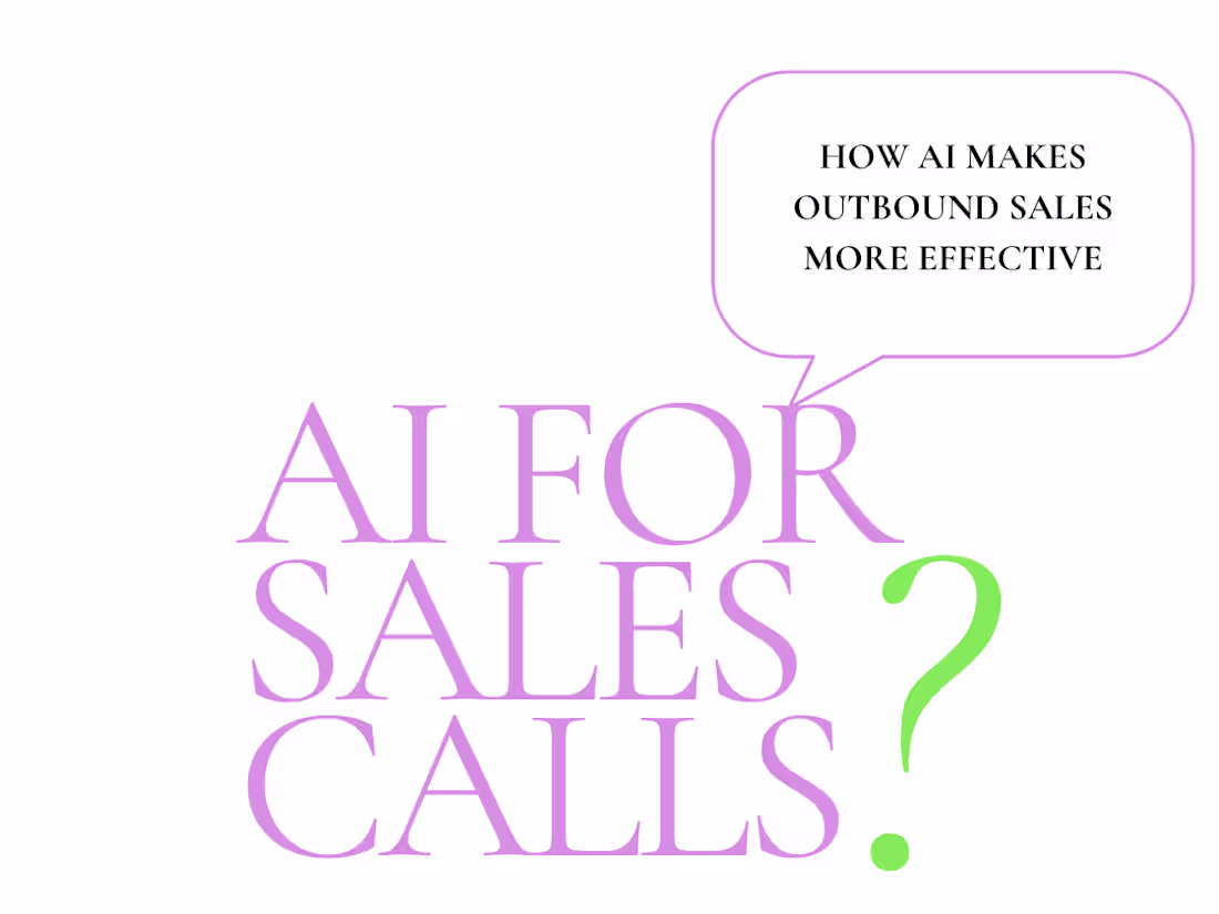 Cover image for AI Sales Calls: How AI Makes Outbound Sales More Effective | Co…