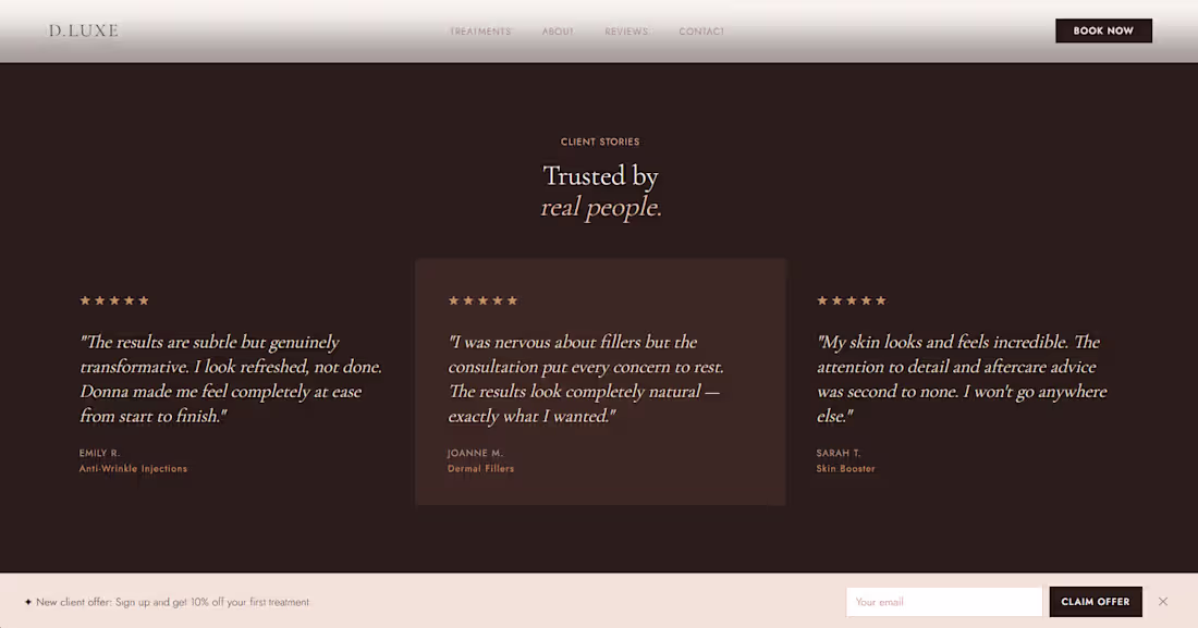 Cover image for Designed and developed the website