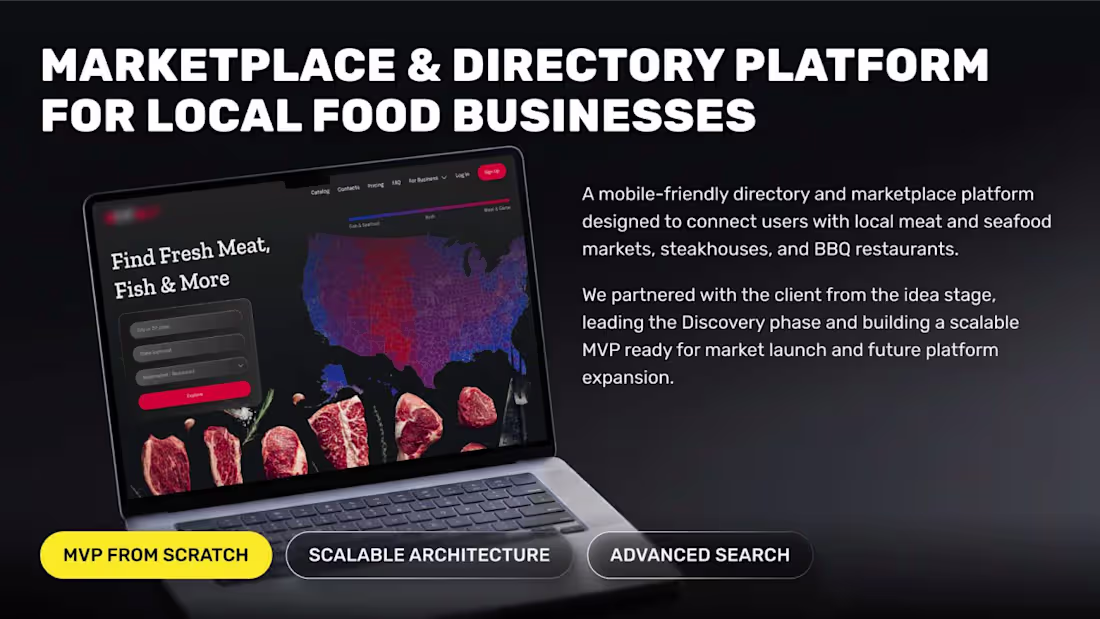 Cover image for 🥩 Marketplace Platform for Local Food Businesses