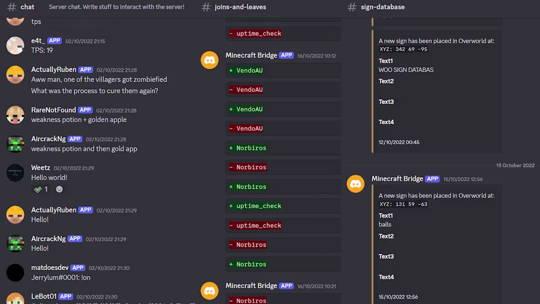 Cover image for TypeScript bridge between Discord and