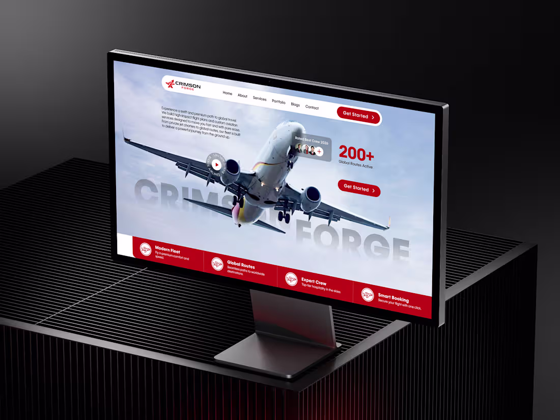 Cover image for ✨ Crimson Forge Airlines |