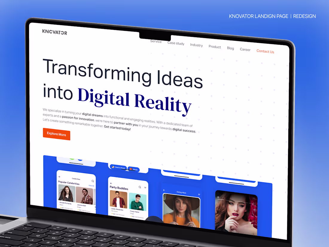Cover image for Corporate Landing Page Redesign - UX Case-study