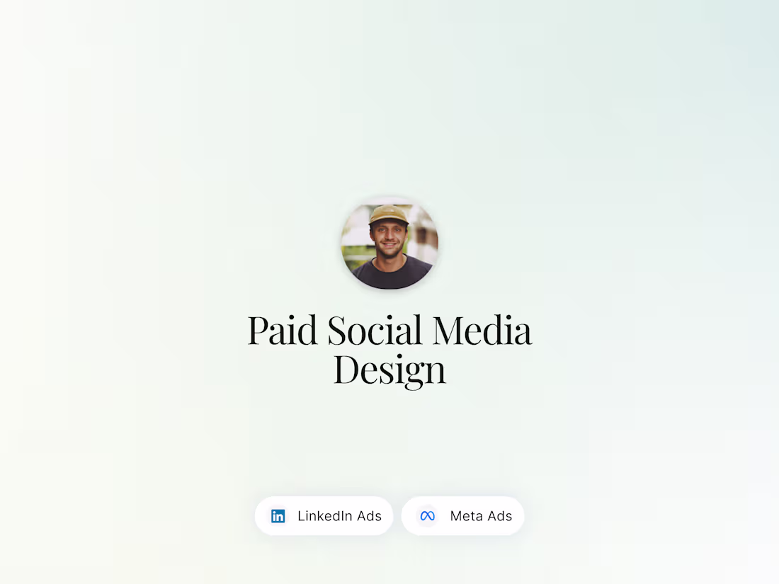 Cover image for Paid Social Media Ads Design