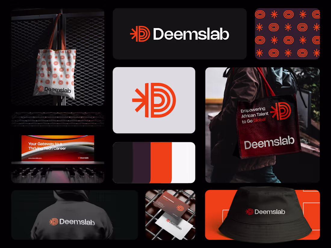 Cover image for Deemslab Brand Identity