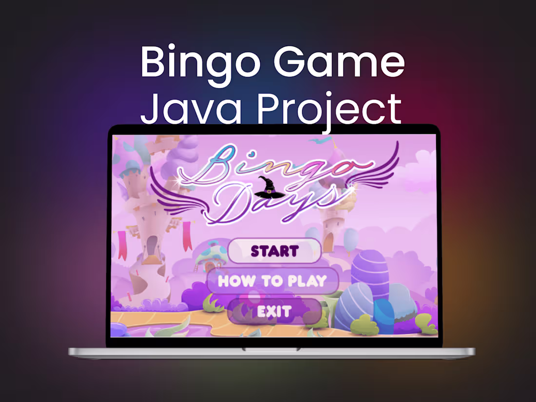 Cover image for Bingo Days - Game Project from Java language. 