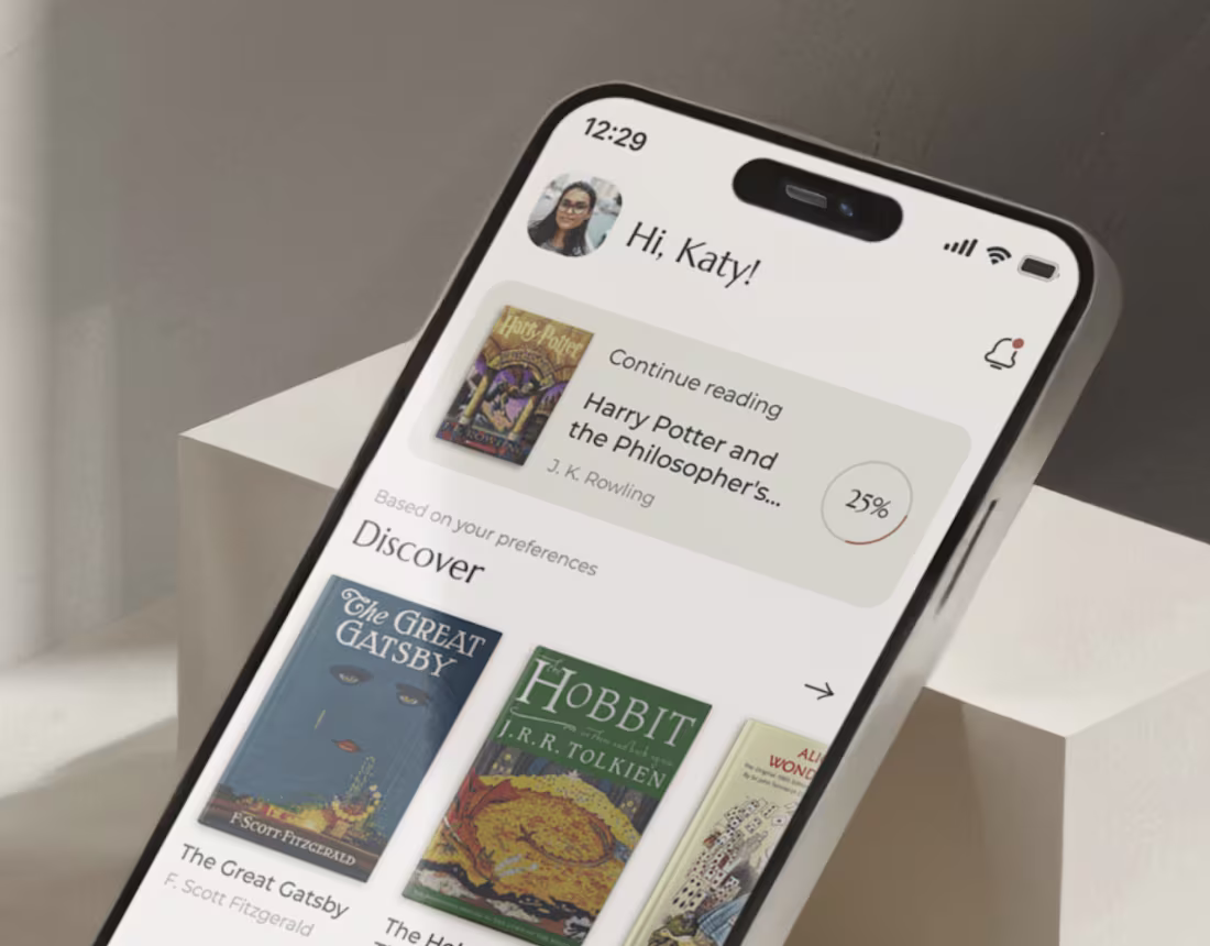 Cover image for Bookish : UX/UI Design | Reader App Design