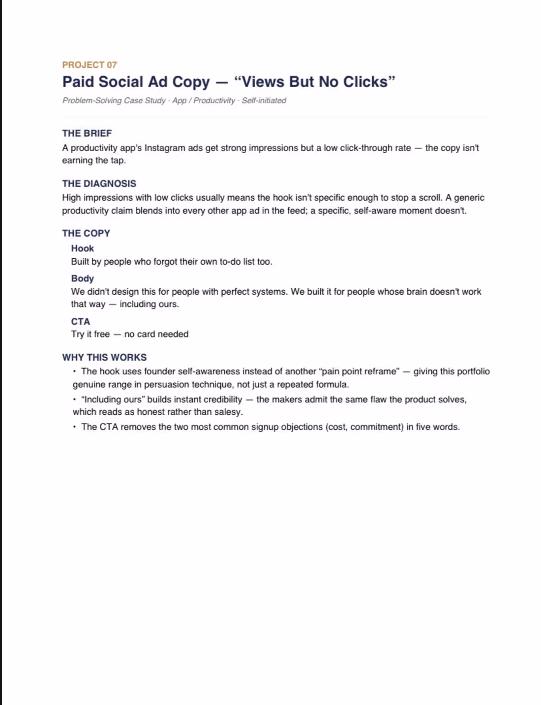 Cover image for Social & Paid Ad Copy