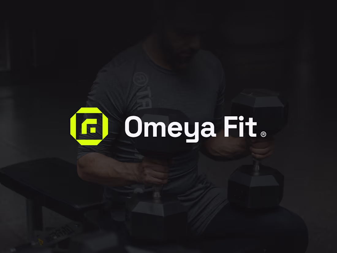 Cover image for Omeya Fit Brand Identity Design