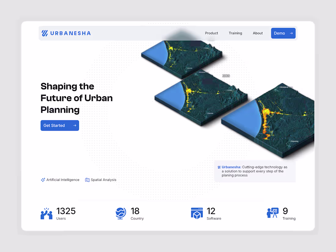 Cover image for Urbanesha Website 