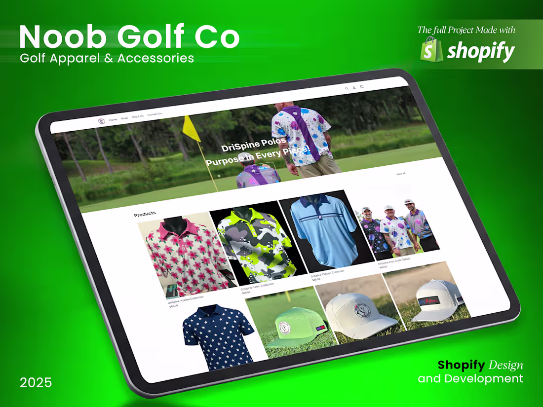 Cover image for Noob Golf Co – Golf