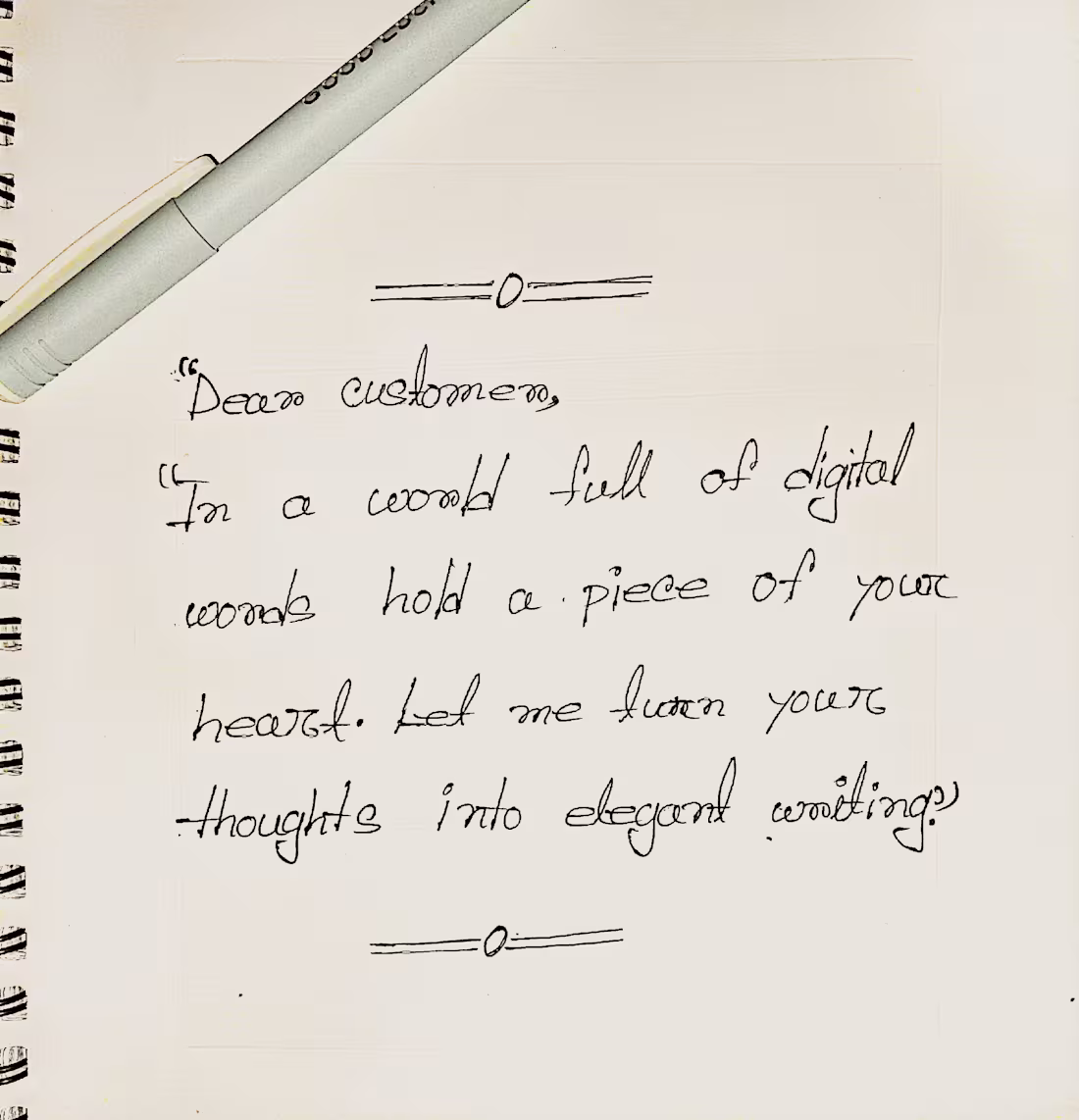 Cover image for A sample of my cursive