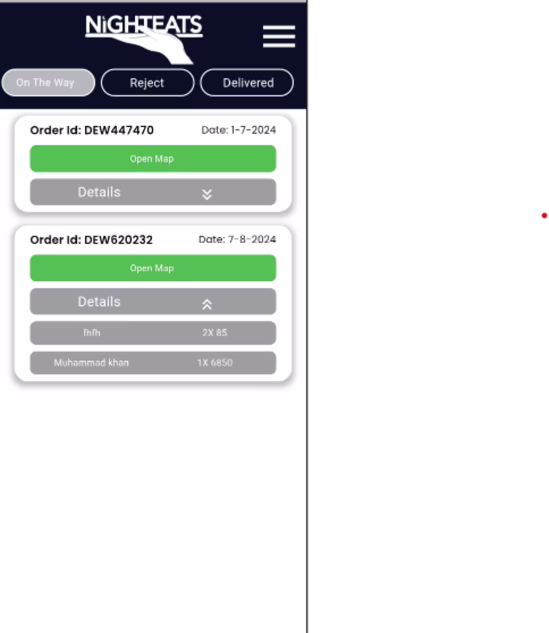Cover image for NightEats Food Delivery App This Flutter and Dart-powered fo...